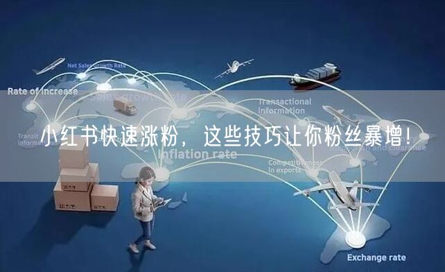 小红书快速涨粉，这些技巧让你粉丝暴增！